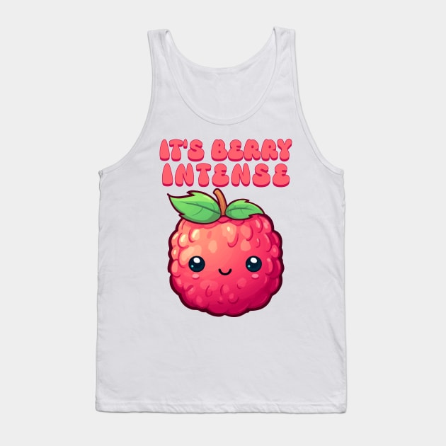 It's Berry Intense Tank Top by Pawsitivity Park